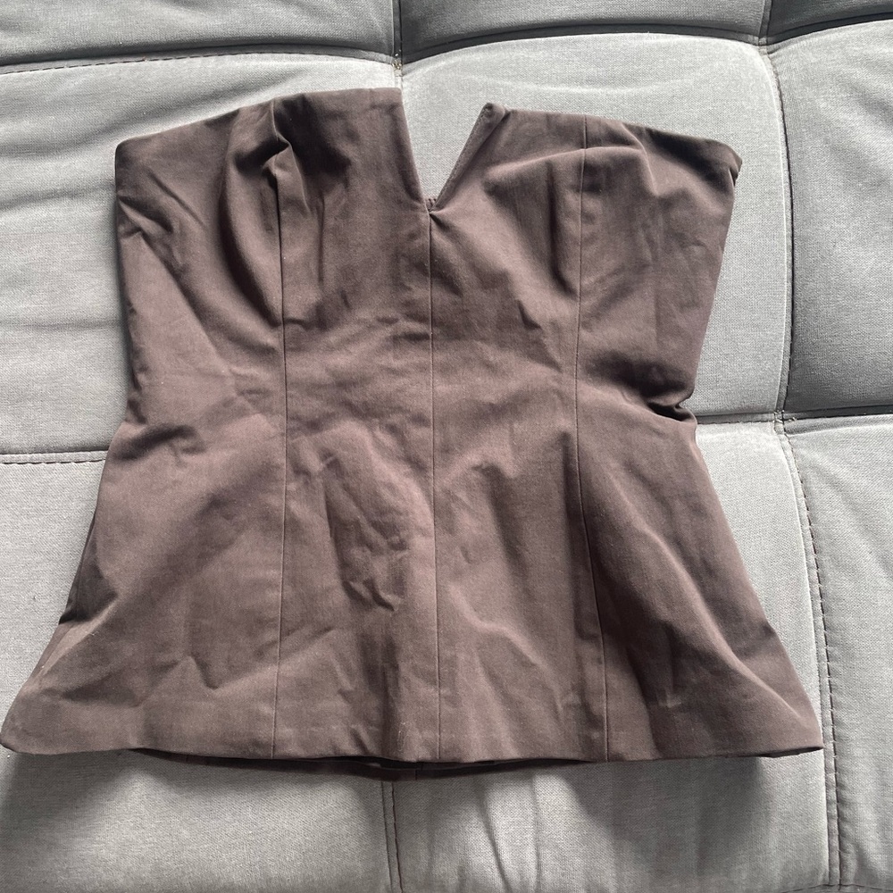 Zara strapless top